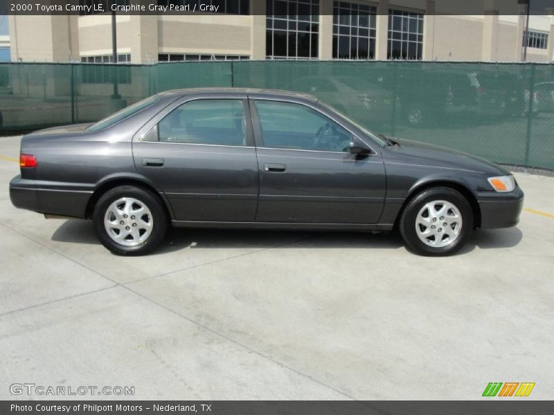 Graphite Gray Pearl / Gray 2000 Toyota Camry LE