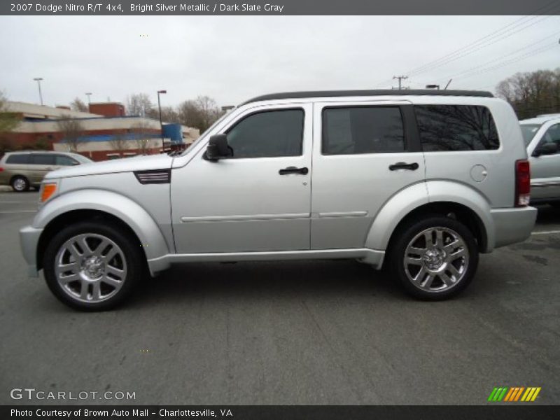 Bright Silver Metallic / Dark Slate Gray 2007 Dodge Nitro R/T 4x4