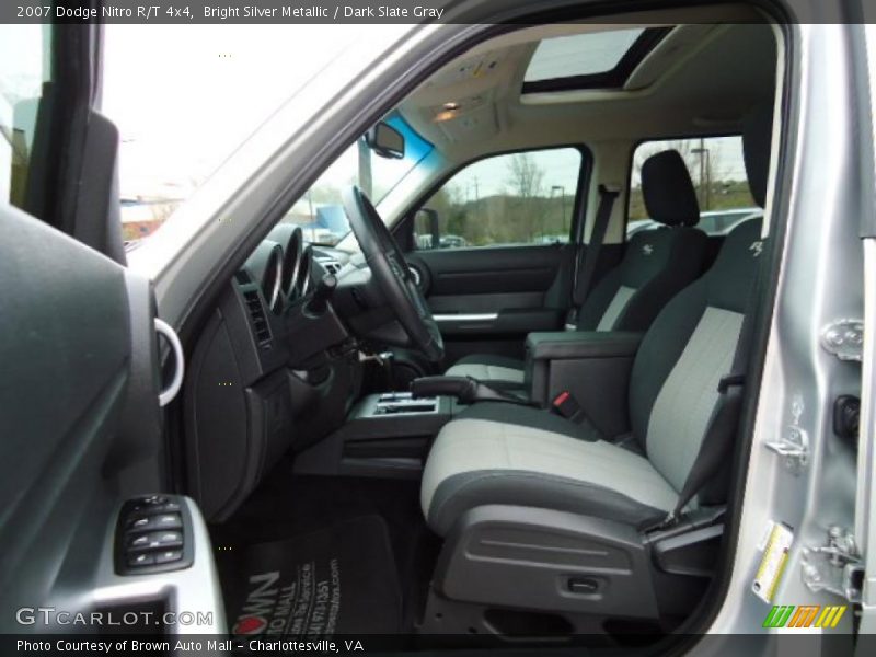 Bright Silver Metallic / Dark Slate Gray 2007 Dodge Nitro R/T 4x4