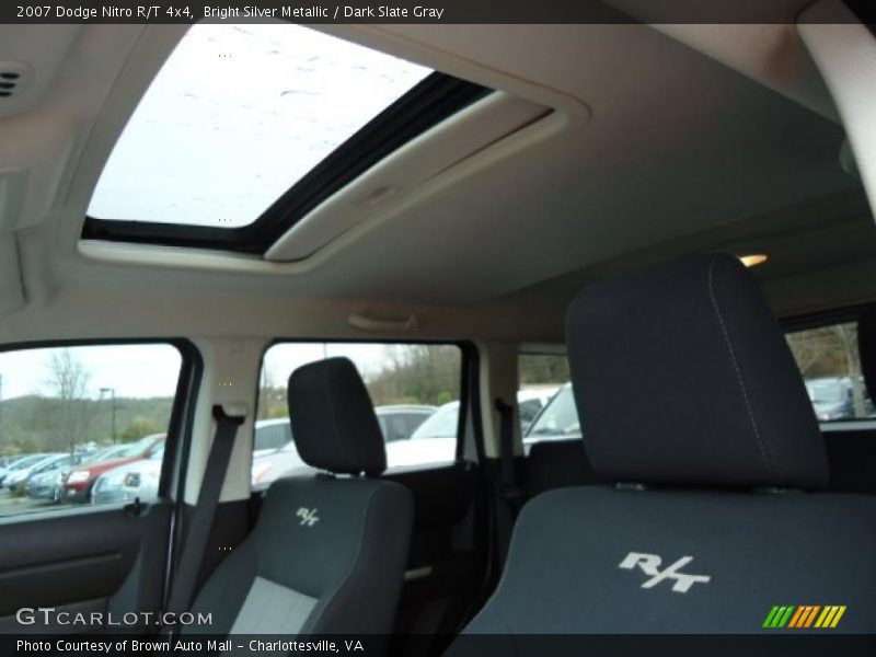 Bright Silver Metallic / Dark Slate Gray 2007 Dodge Nitro R/T 4x4