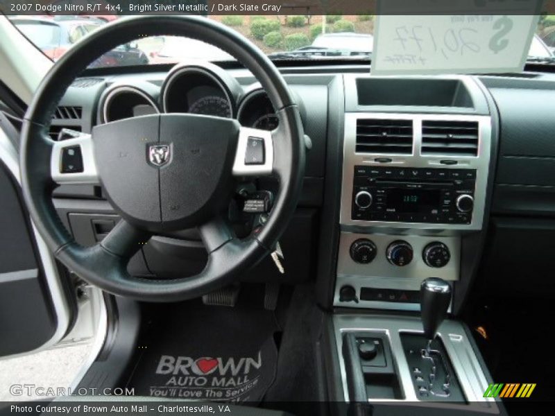 Bright Silver Metallic / Dark Slate Gray 2007 Dodge Nitro R/T 4x4
