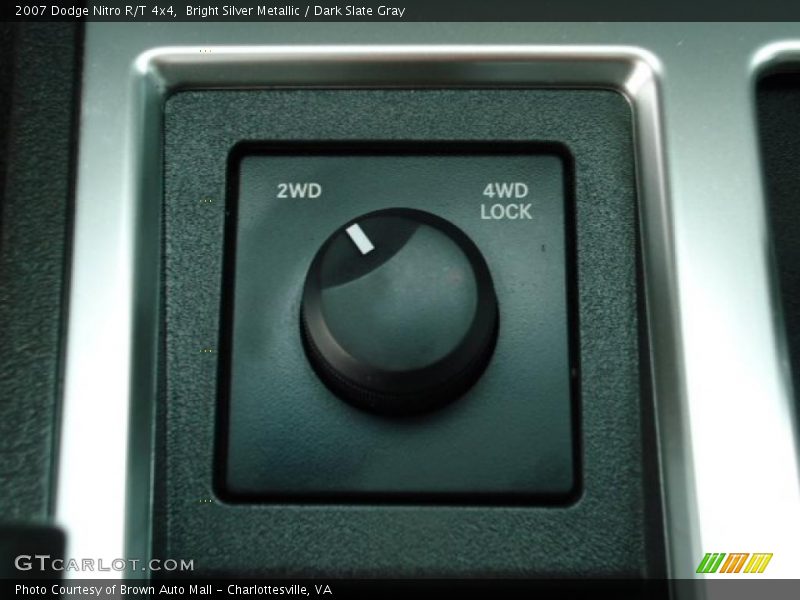 Bright Silver Metallic / Dark Slate Gray 2007 Dodge Nitro R/T 4x4