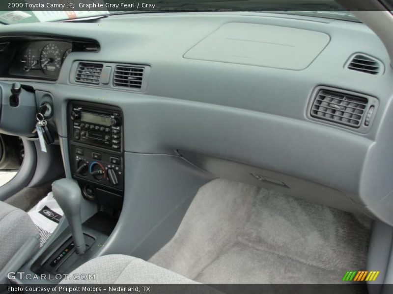 Graphite Gray Pearl / Gray 2000 Toyota Camry LE