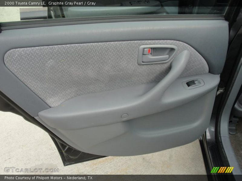Graphite Gray Pearl / Gray 2000 Toyota Camry LE