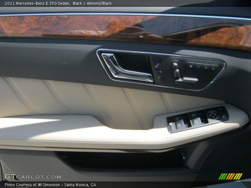 Black / Almond/Black 2011 Mercedes-Benz E 350 Sedan
