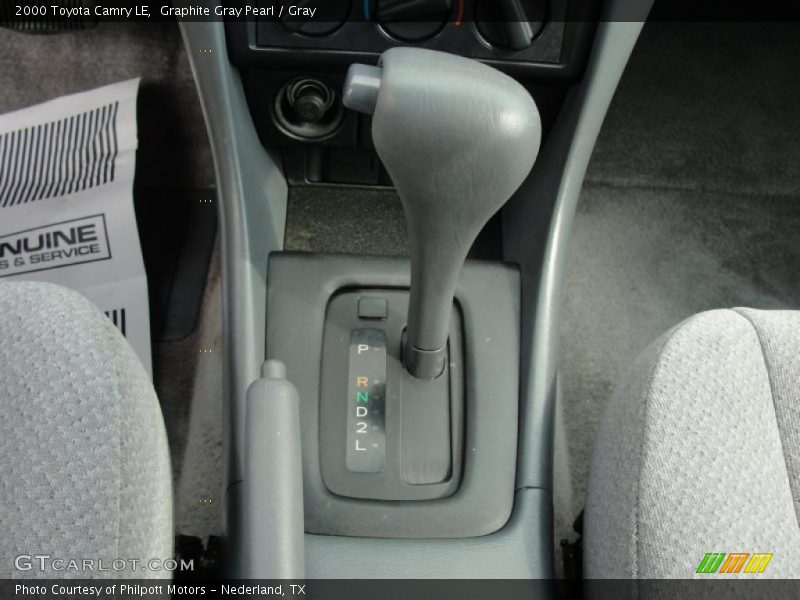 Graphite Gray Pearl / Gray 2000 Toyota Camry LE