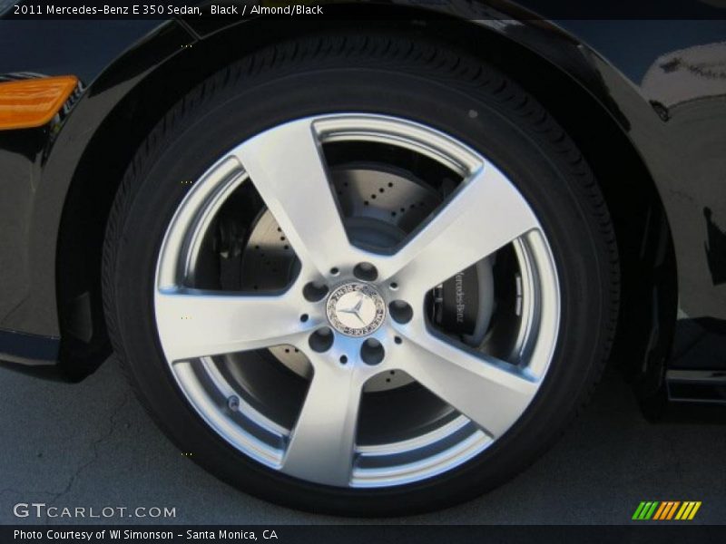 Black / Almond/Black 2011 Mercedes-Benz E 350 Sedan