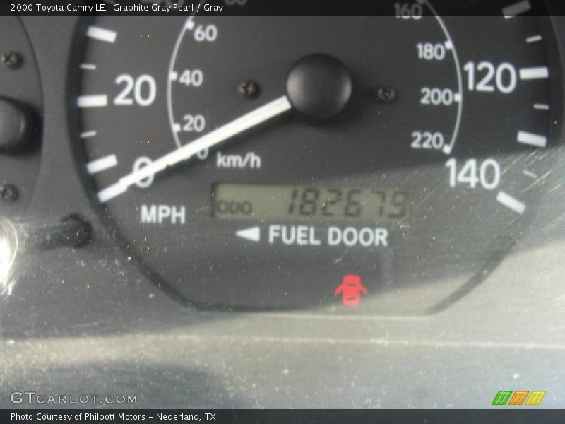 Graphite Gray Pearl / Gray 2000 Toyota Camry LE