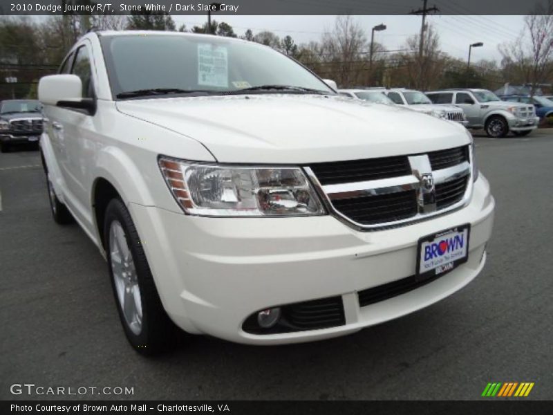 Stone White / Dark Slate Gray 2010 Dodge Journey R/T