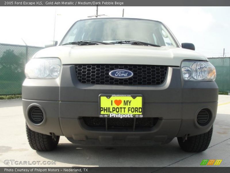 Gold Ash Metallic / Medium/Dark Pebble Beige 2005 Ford Escape XLS