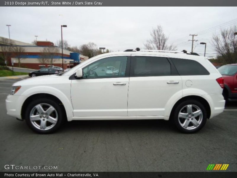 Stone White / Dark Slate Gray 2010 Dodge Journey R/T