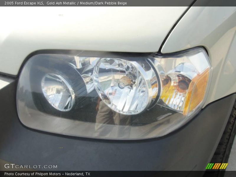 Gold Ash Metallic / Medium/Dark Pebble Beige 2005 Ford Escape XLS
