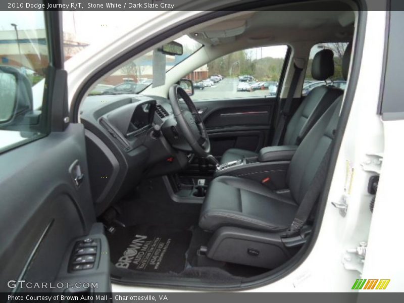 Stone White / Dark Slate Gray 2010 Dodge Journey R/T