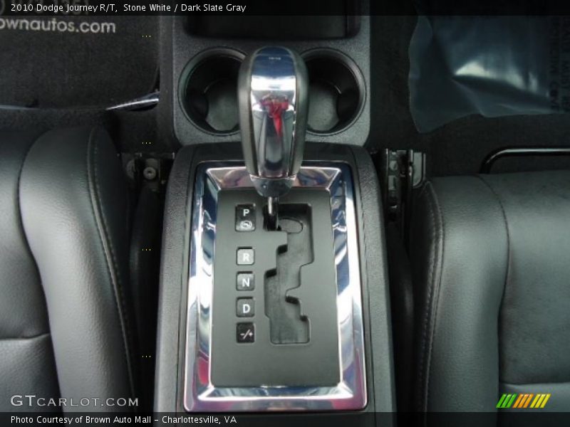 Stone White / Dark Slate Gray 2010 Dodge Journey R/T