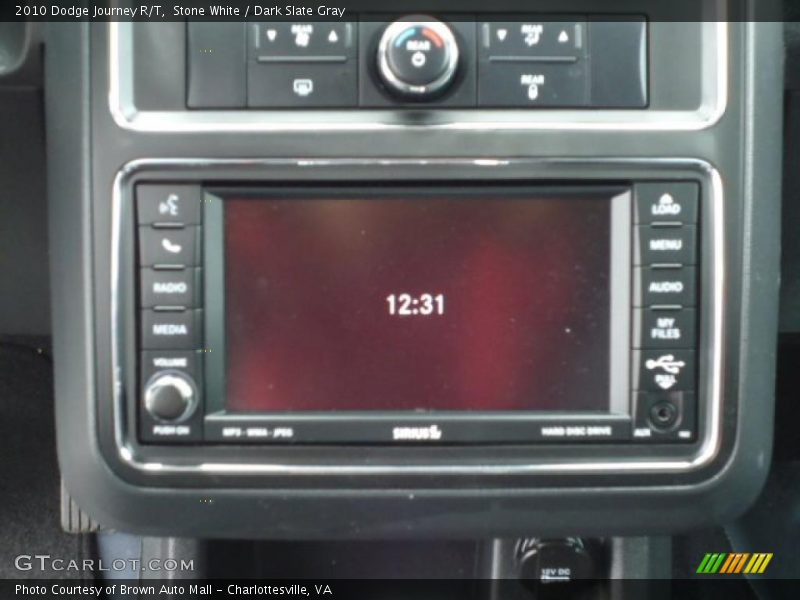 Stone White / Dark Slate Gray 2010 Dodge Journey R/T