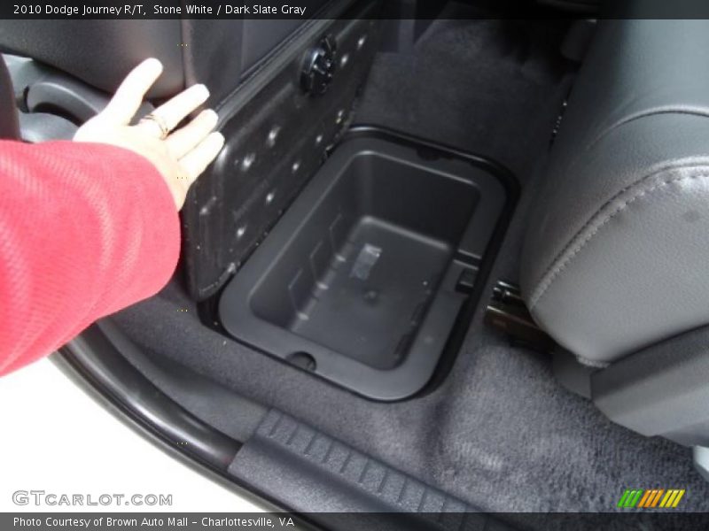 Stone White / Dark Slate Gray 2010 Dodge Journey R/T
