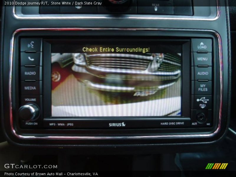 Stone White / Dark Slate Gray 2010 Dodge Journey R/T
