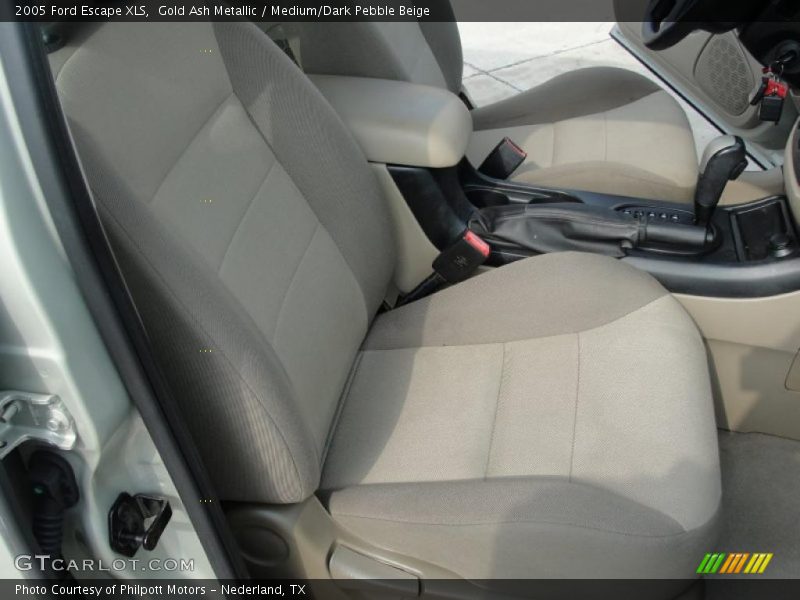 Gold Ash Metallic / Medium/Dark Pebble Beige 2005 Ford Escape XLS