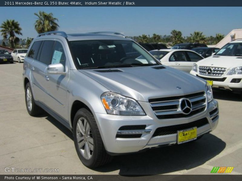 Iridium Silver Metallic / Black 2011 Mercedes-Benz GL 350 Blutec 4Matic