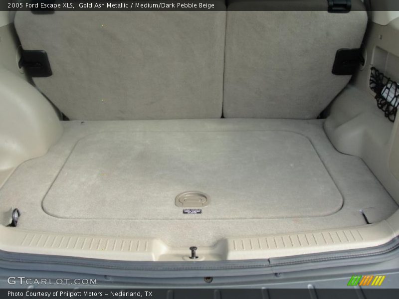 Gold Ash Metallic / Medium/Dark Pebble Beige 2005 Ford Escape XLS