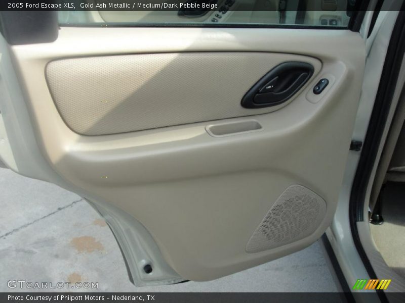 Gold Ash Metallic / Medium/Dark Pebble Beige 2005 Ford Escape XLS