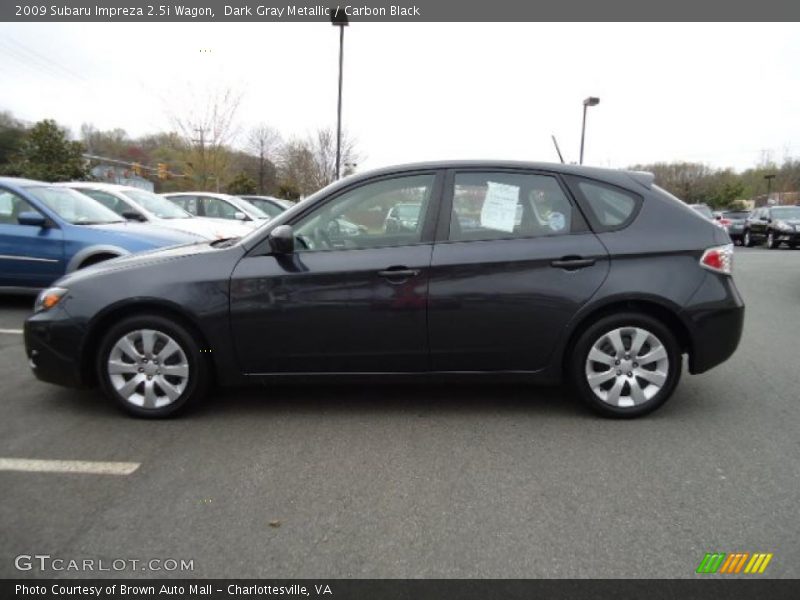  2009 Impreza 2.5i Wagon Dark Gray Metallic