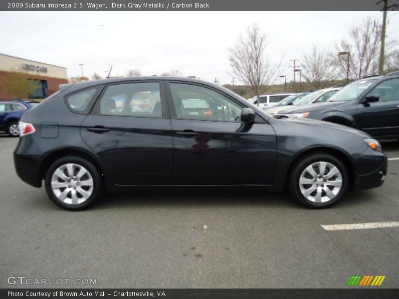 Dark Gray Metallic / Carbon Black 2009 Subaru Impreza 2.5i Wagon