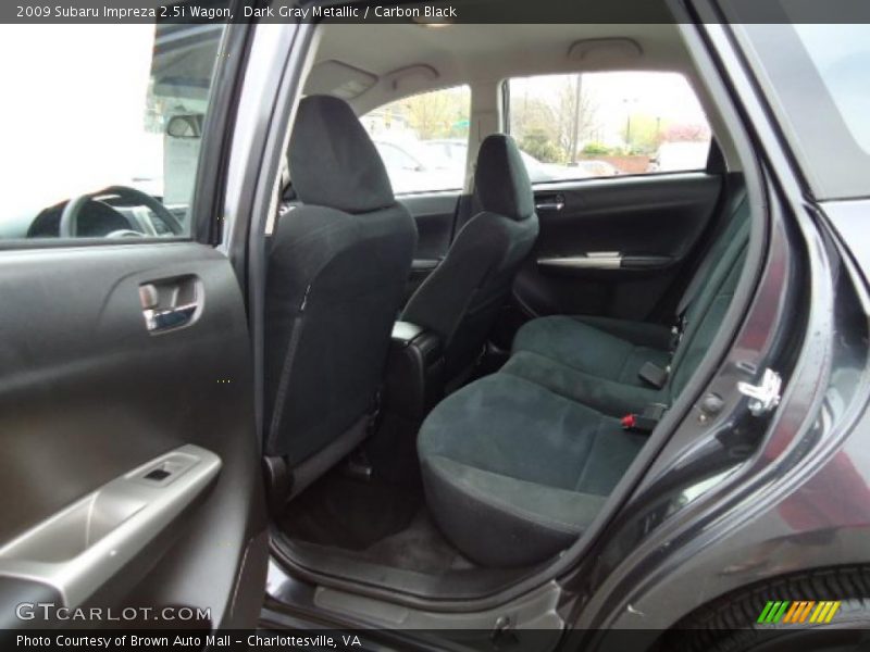 Dark Gray Metallic / Carbon Black 2009 Subaru Impreza 2.5i Wagon