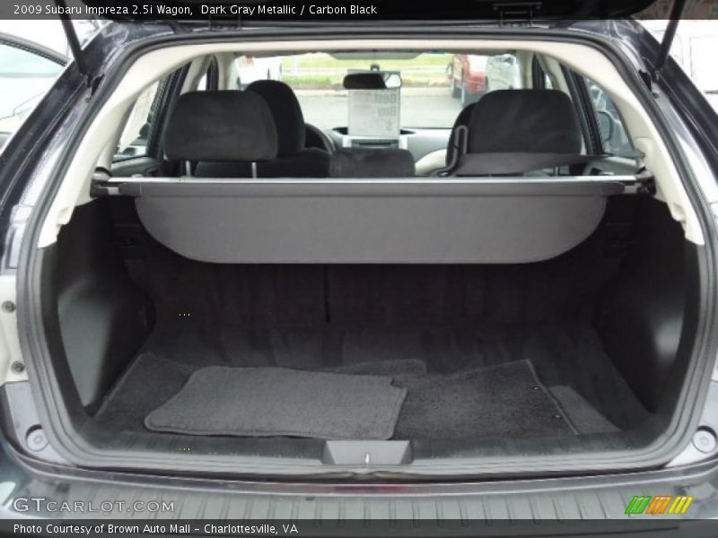  2009 Impreza 2.5i Wagon Trunk