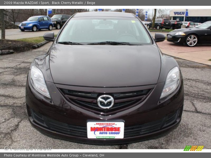 Black Cherry Metallic / Beige 2009 Mazda MAZDA6 i Sport