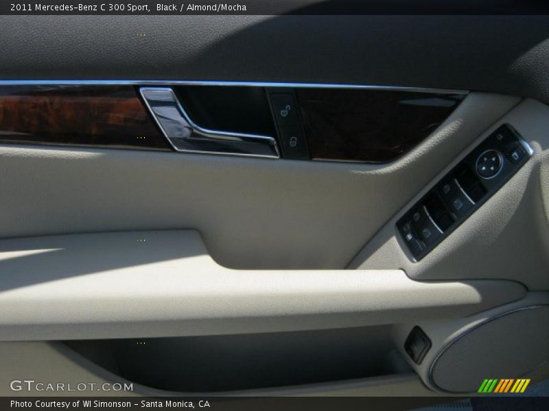 Black / Almond/Mocha 2011 Mercedes-Benz C 300 Sport