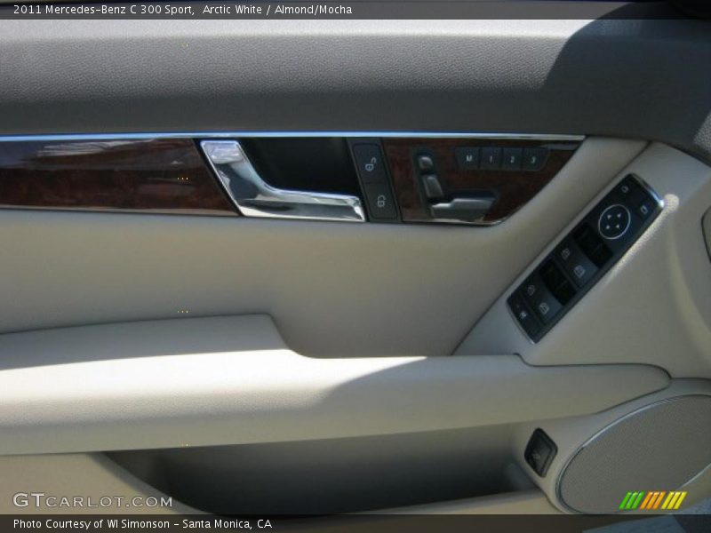 Arctic White / Almond/Mocha 2011 Mercedes-Benz C 300 Sport