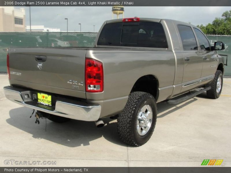  2006 Ram 2500 Laramie Mega Cab 4x4 Light Khaki Metallic