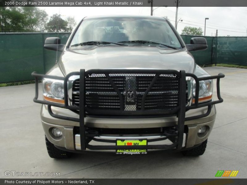 Light Khaki Metallic / Khaki 2006 Dodge Ram 2500 Laramie Mega Cab 4x4