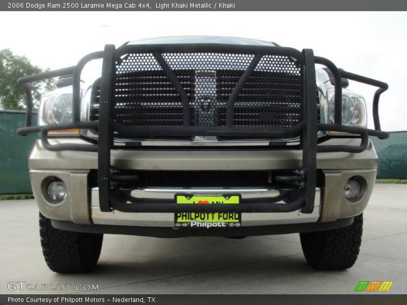 Light Khaki Metallic / Khaki 2006 Dodge Ram 2500 Laramie Mega Cab 4x4