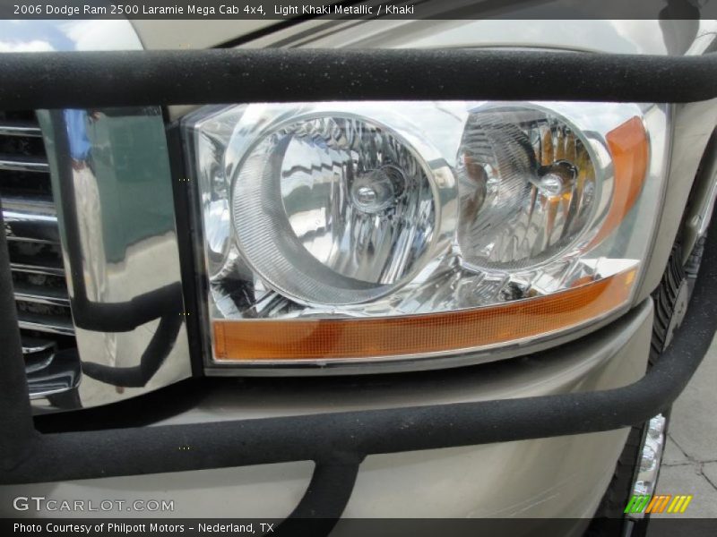 Light Khaki Metallic / Khaki 2006 Dodge Ram 2500 Laramie Mega Cab 4x4