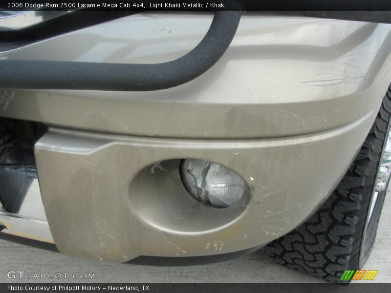 Light Khaki Metallic / Khaki 2006 Dodge Ram 2500 Laramie Mega Cab 4x4