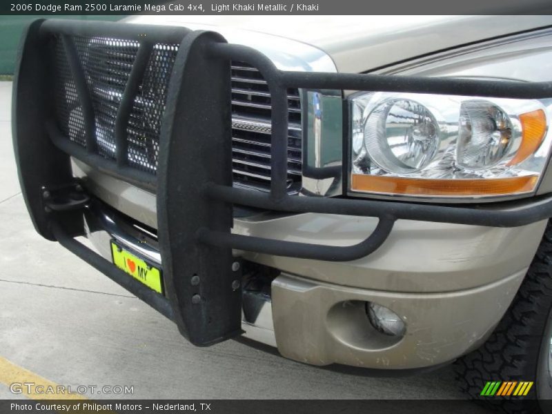 Light Khaki Metallic / Khaki 2006 Dodge Ram 2500 Laramie Mega Cab 4x4
