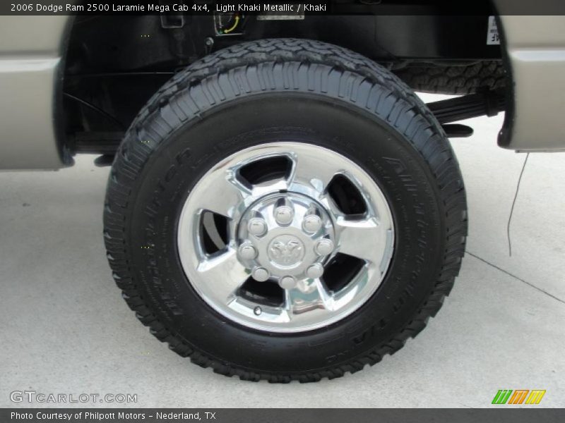 Light Khaki Metallic / Khaki 2006 Dodge Ram 2500 Laramie Mega Cab 4x4