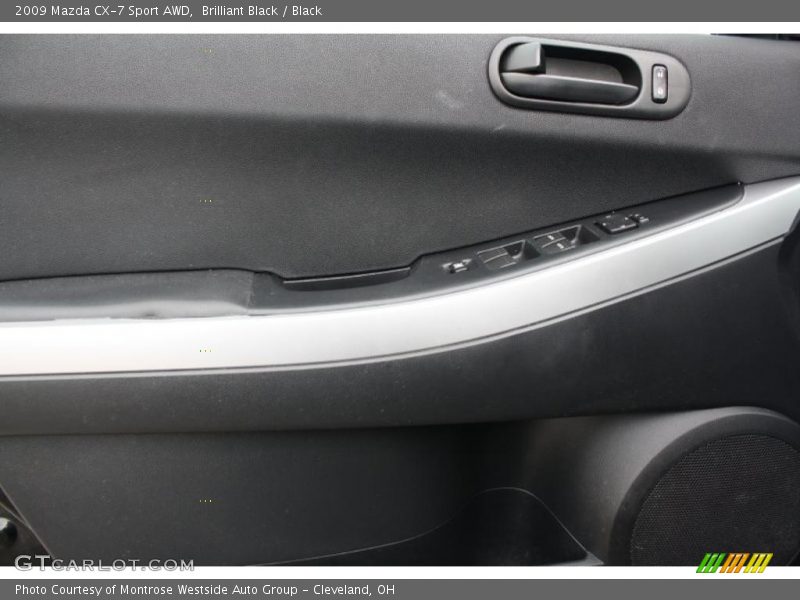 Brilliant Black / Black 2009 Mazda CX-7 Sport AWD