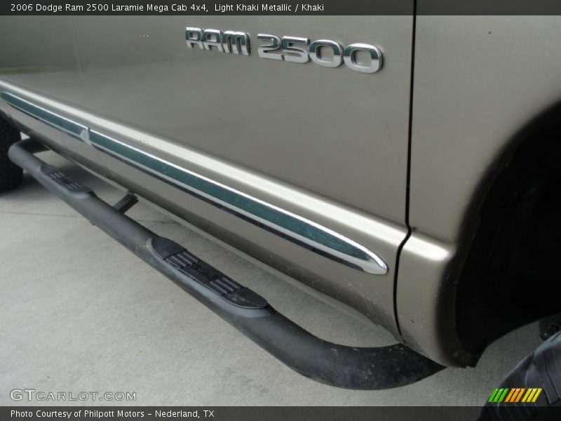 Light Khaki Metallic / Khaki 2006 Dodge Ram 2500 Laramie Mega Cab 4x4