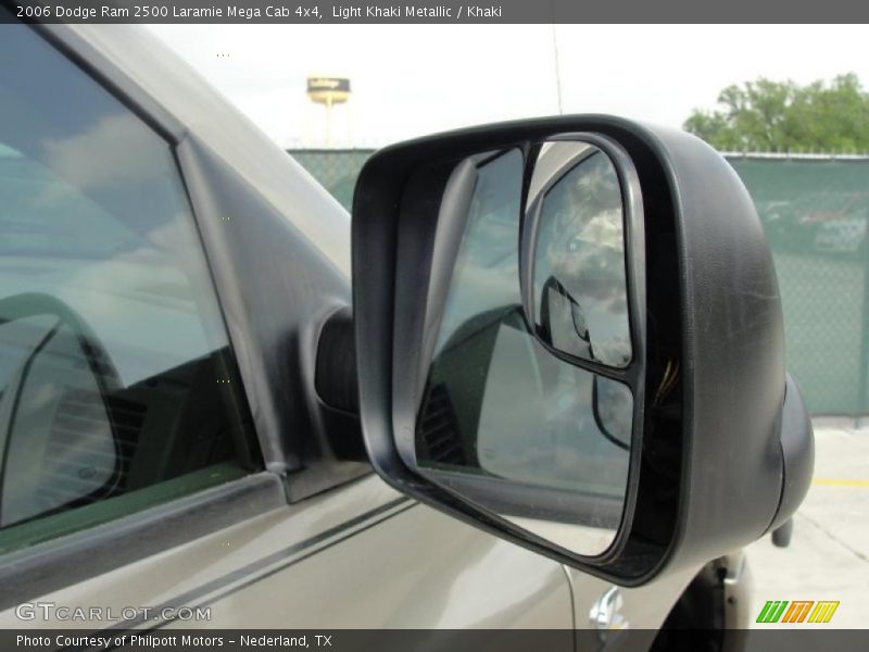Light Khaki Metallic / Khaki 2006 Dodge Ram 2500 Laramie Mega Cab 4x4