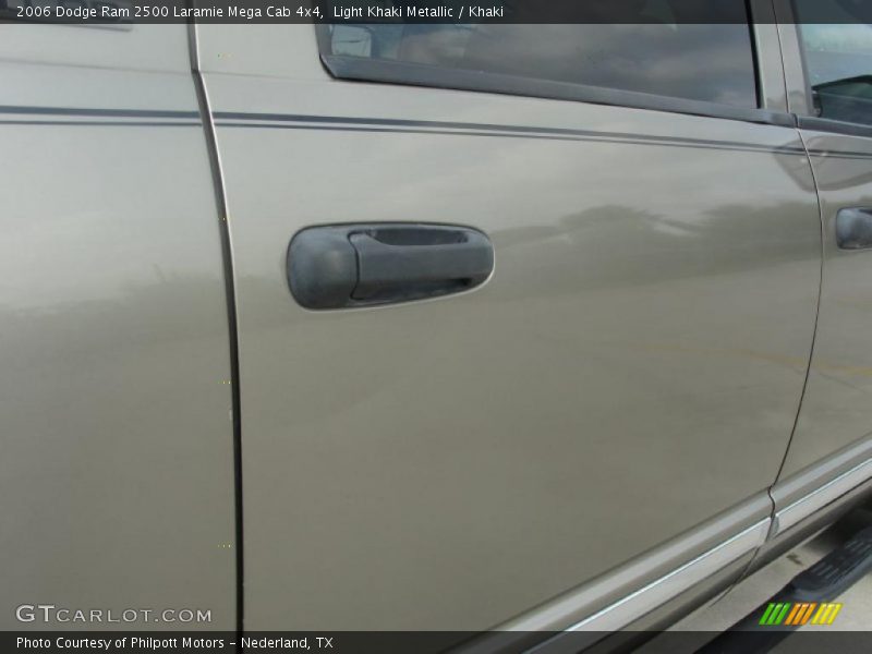 Light Khaki Metallic / Khaki 2006 Dodge Ram 2500 Laramie Mega Cab 4x4