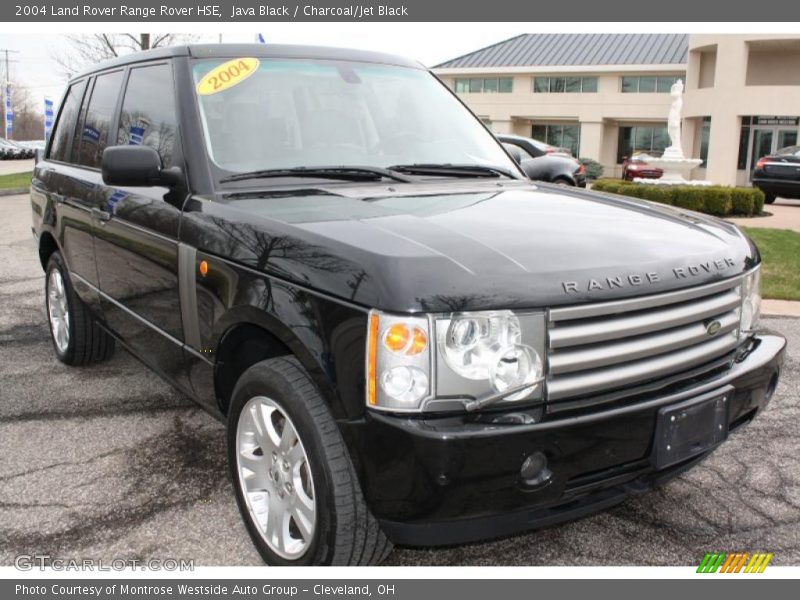 Java Black / Charcoal/Jet Black 2004 Land Rover Range Rover HSE