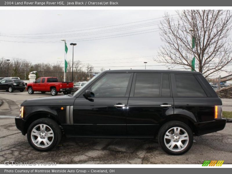 Java Black / Charcoal/Jet Black 2004 Land Rover Range Rover HSE