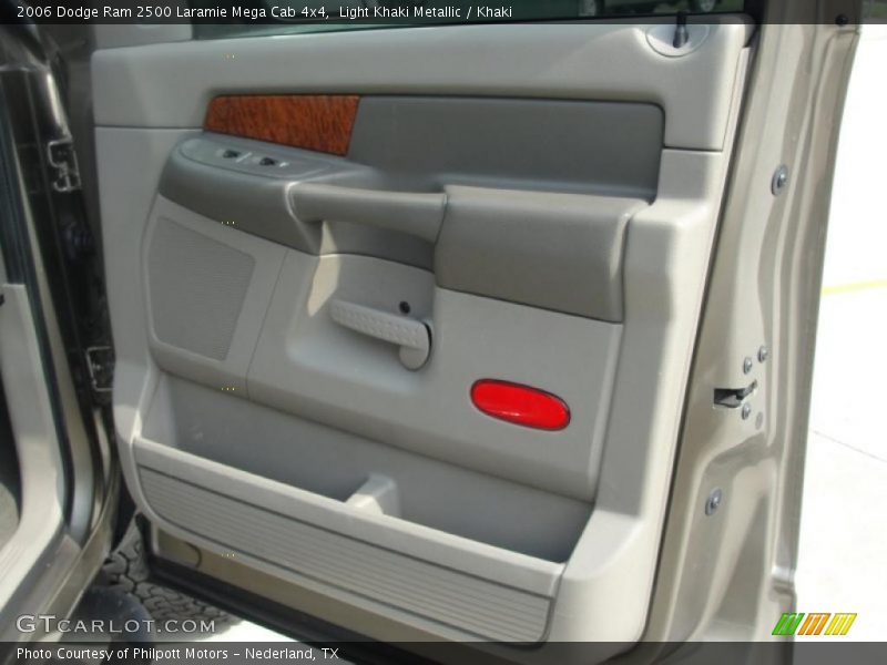 Light Khaki Metallic / Khaki 2006 Dodge Ram 2500 Laramie Mega Cab 4x4