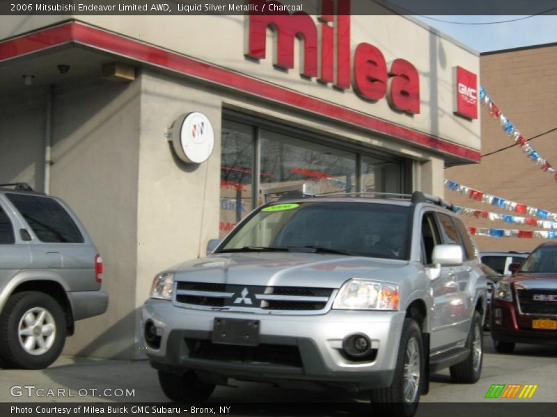Liquid Silver Metallic / Charcoal 2006 Mitsubishi Endeavor Limited AWD