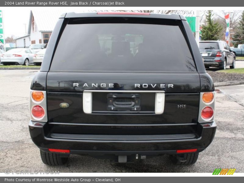 Java Black / Charcoal/Jet Black 2004 Land Rover Range Rover HSE