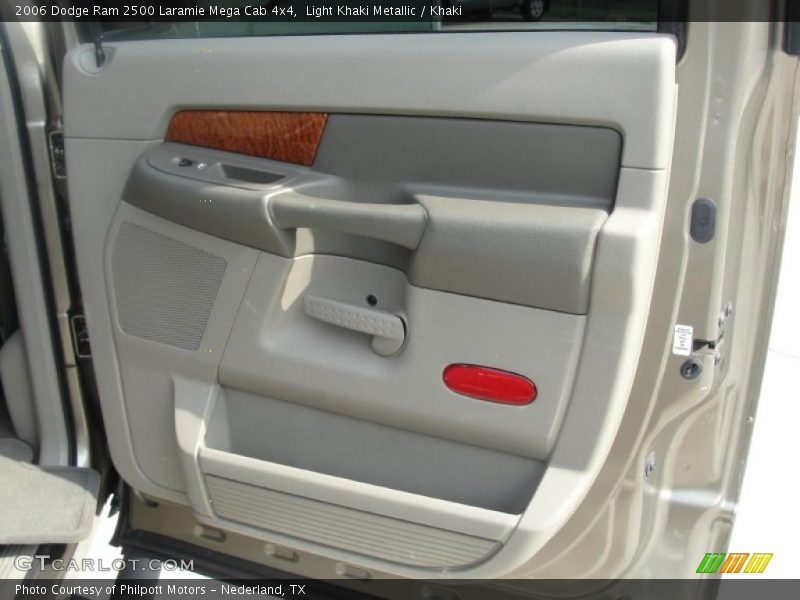 Light Khaki Metallic / Khaki 2006 Dodge Ram 2500 Laramie Mega Cab 4x4