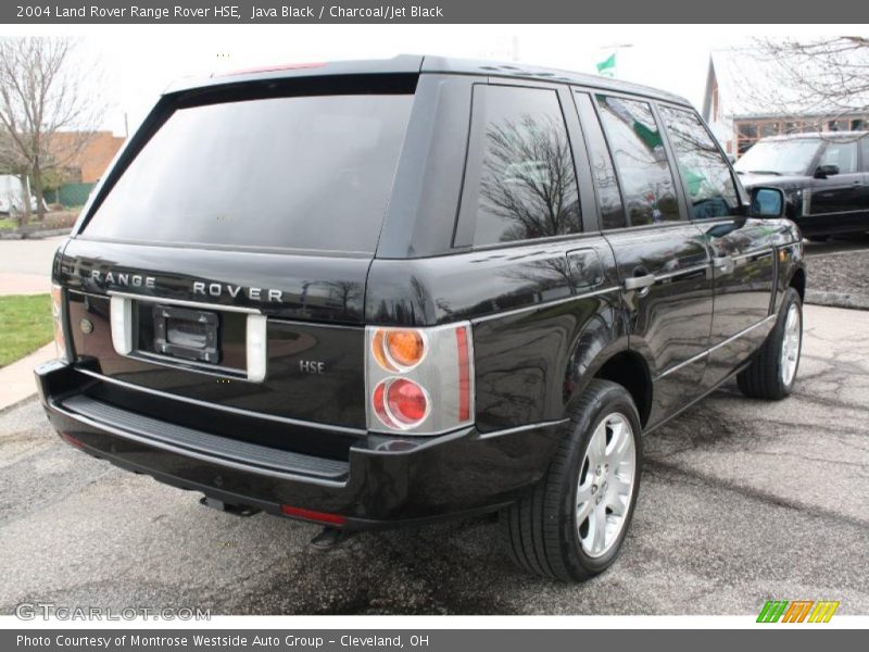 Java Black / Charcoal/Jet Black 2004 Land Rover Range Rover HSE